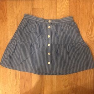 Madewell button up skirt
